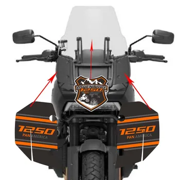 2020 2021 2022 Za HARLEY Pan America 1250 Emblem Logotip Plina Komplet Tank Pad Zaščitnik Nalepke Oklep Motocikel Kolena Nalepko Fender
