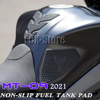 ZA YAMAHA MT-09 MT09 2021 Motocikel Non-slip Strani Rezervoarja za Gorivo Nalepke Nepremočljiva Pad Gume Nalepko
