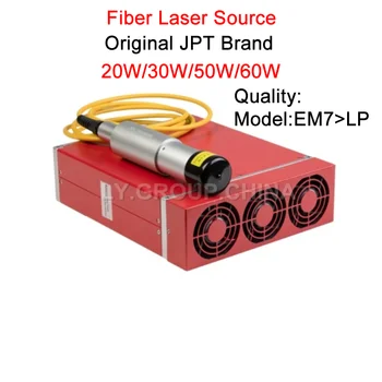 JPT blagovne Znamke Fiber Laser Marking pralni 20W 30W 50 W Laserja Modul GQM 1064nm Za Označevanje Rezanje Premaz Laser Derusting