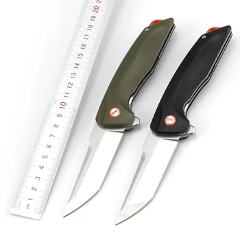 Flipper Nož brušenje D2 Rezilo G10 Ročaj na Prostem EOS Taktično Preživetje Nosijo Zložljiva Žepni Nož Ročno Orodje