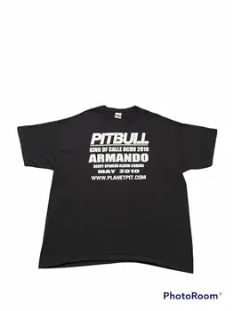 Letnik 2010 Pitbull Rap Tee Armando Promo Tshirt XL-2X 25x30