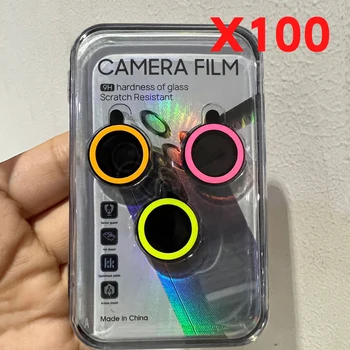 Diamond Bleščice Fotoaparat Zaščito za iphone 15 14 pro max kovinski pokrovček objektiva kaljeno steklo razkošje, popolno zaščito zajema 100 določa