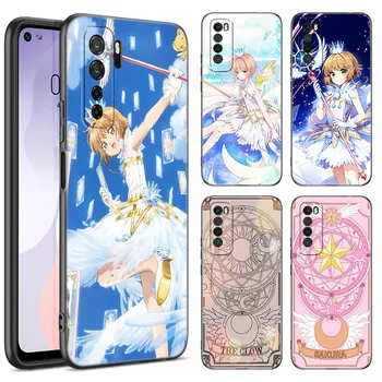 Card Captor Sakuras Anime Črn Telefon Primeru Za Huawei Nova 8 9 10 MP 11 Ultra 12 Pro 7i 8i 11i 11E Y70 Plus Y60 Y61 Y71 Y90 Y91