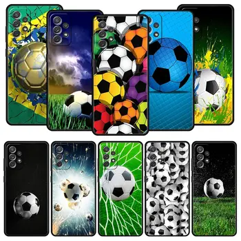 Nogometno žogo Football Primeru Telefon Za Samsung Galaxy A13 A51 A71 A41 A31 A21S A11 A03S A12 A32 A52 A22 A23 A33 A53 A73 5G Pokrov