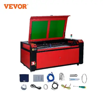 VEVOR 50/60/80/100/130W CO2 Laser Graverja 3050/4060/5070/6090/90140 Workbed Tkanine, Les, Digitalni Graviranje Carving Tiskanja Stroj