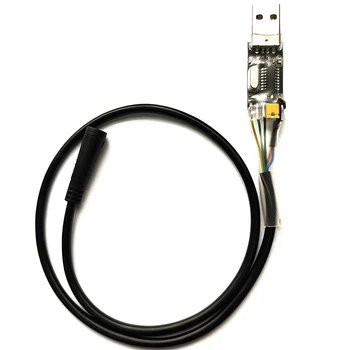 USB Kabel Za Programiranje 8Fun / Bafang BBS01 BBS02 BBS03 BBSHD Sredi Pogon / Center Električno Motorno Kolo, ki je Programirana Kabel