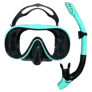 Potapljanje Masko Snorkel Anti-Fog Potapljanje Masko Snorkel Polno Suhe Cev Pod Vodo Plavati Oprema