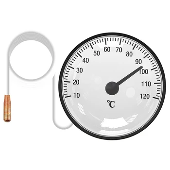 Primeren za Merjenje Hladilne Temperature Velike Klicanje Zaslon Jasno in Enostavno, da se Glasi Temperaturno Lestvico Voda, Termometer