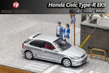 Osrednja Obzorja FH 1:64 Civic Type-R EK9 limited999 Die-Cast Modela Avtomobila Zbiranje Miniaturni