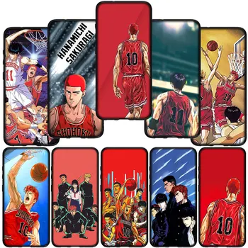 Slam Dunk Košarka Anime mobilni Telefon, Ohišje za Realme C2 C3 C12 C25 C15 C21Y C25Y C21 C11 C30 C31 C33 5 5I 6 9i 8 Mehko Primeru