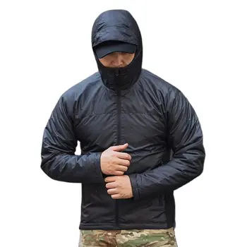 Taktični Jopič Zimski Veter Toplo Vojaške Obleke Ultralahkih Nepremočljiva Hooded Suknjič Linijskih Športih Na Prostem Windbreaker Suknjič