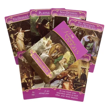 Romance Angeli Oracle Karte, Vedeževanje Krova Angleški Vizijo Edition Tarot Odbor, Igranje Igre Za Stranke