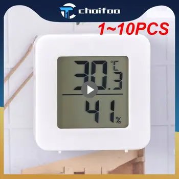 1~10PCS Mini Digitalni LCD Dispaly Termometer, Higrometer Zaprtih Elektronskih Temperatura Higrometer Senzor Meter Gospodinjstvo