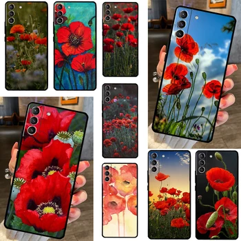 Maka Flower Bloom Ohišje Za Samsung Galaxy S22 S23 Ultra Plus S8 S9 S10 Plus Opomba 10 20 S21 FE S20 FE Pokrov