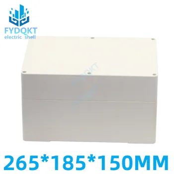 1pcs 265x185x150mm ABS prostem nepremočljiva polje plastične lupine plastičnih gumb polje power line box