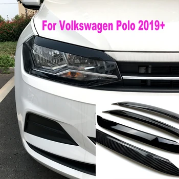 Za Volkswagen Polo 2019+ Smerniki Svetlobe Nalepke Odbijač Nalepke Zunanje Spremembe