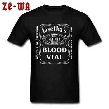 Blagovne znamke Moški T-shirt Pismo Črno Bela Majica Bloodborne Iosefkas Krvi Tehtnica Igralec Vrhovi Hip Hop Geek Tees Bombaž Ulične XL