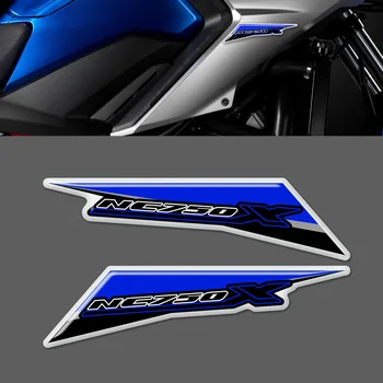 Prtljažnik Nalepke Za Honda NC750 NC750X Strani Plošče Zaščitnik Oklep Emblem Značko Tank Pad Prtljage Aluminija Primerih Motocikel leta 2020