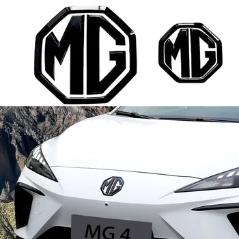 MG MG4 MG 4 Mulan Električna ABS Piano Black Logotip Avto Emblem - Stilsko Spredaj & Zadaj Rešetka Značko High-end Decals in Pribor