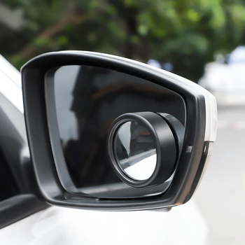 1Pcs/2pcs 360-stopinjsko širokokotni Nastavljivo Rotacijo Krog avto blaga Avto Rearview Pomožne Blind Spot Ogledalo Avto Dodatki