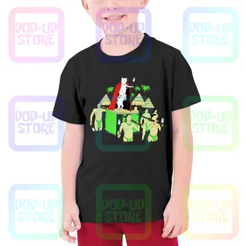 Nerm Nunez De Pristanišče Rip Dip Mačka Skateboard Najstniških T-shirt Otrok Tee Redkih Dnevno Vintage Vse-Ujemanje