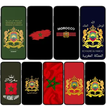 Zastavo Maroko Mehko Kritje velja za Samsung Galaxy S20 S21 Fe S22 S23 Ultra S8 Plus A12 A13 A21S A71 S7 Telefon Ohišje