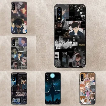 Anime D-Detective Conan Primeru Telefon Za Huawei P10 P20 P30 P50 Lite Pro P Smart Plus Zalivu Fundas